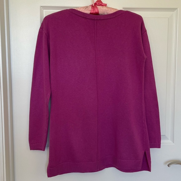 🌟HP🌟Talbots Fuchsia Sweater - Picture 3 of 5